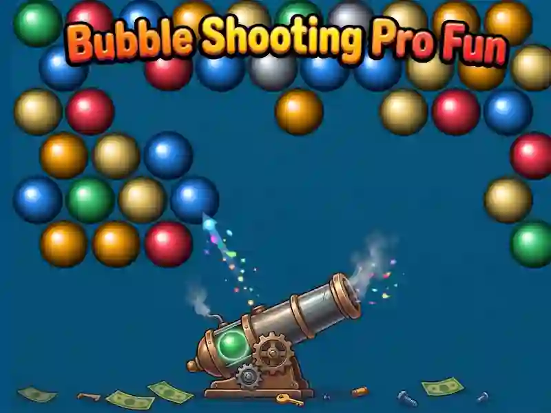 Spēle Bubble Shooting Pro Fun online