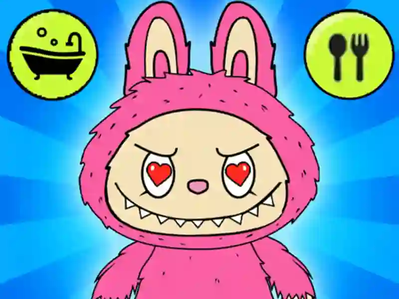 Spēle Mans runājošais Labubu online