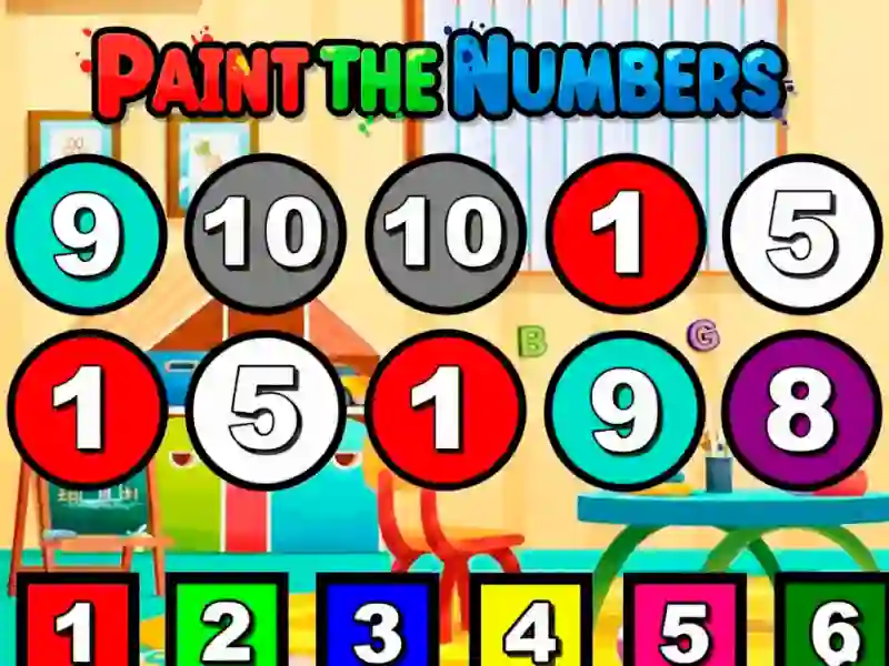 Spēle Paint The Numbers online
