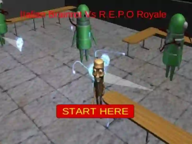 Spēle Itālijas Brainrot vs R. A. P. O Royale online