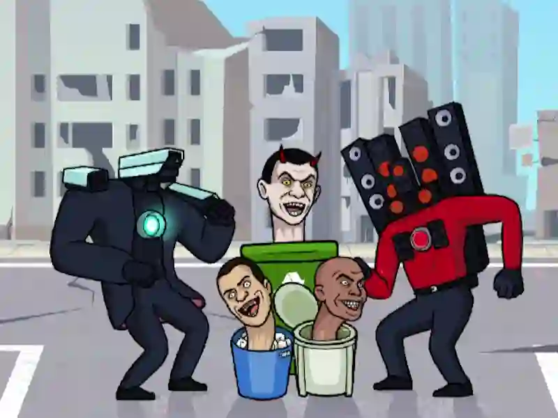 Spēle Skibidi tualetes evolūcijas mod online Spēle Skibidi tualetes evolūcijas mod online