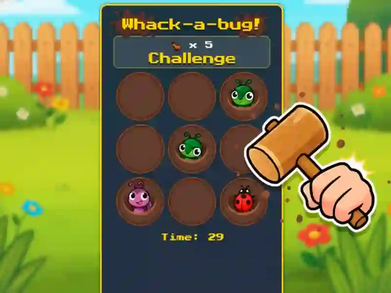 Spēle Chack A Bug Challenge online