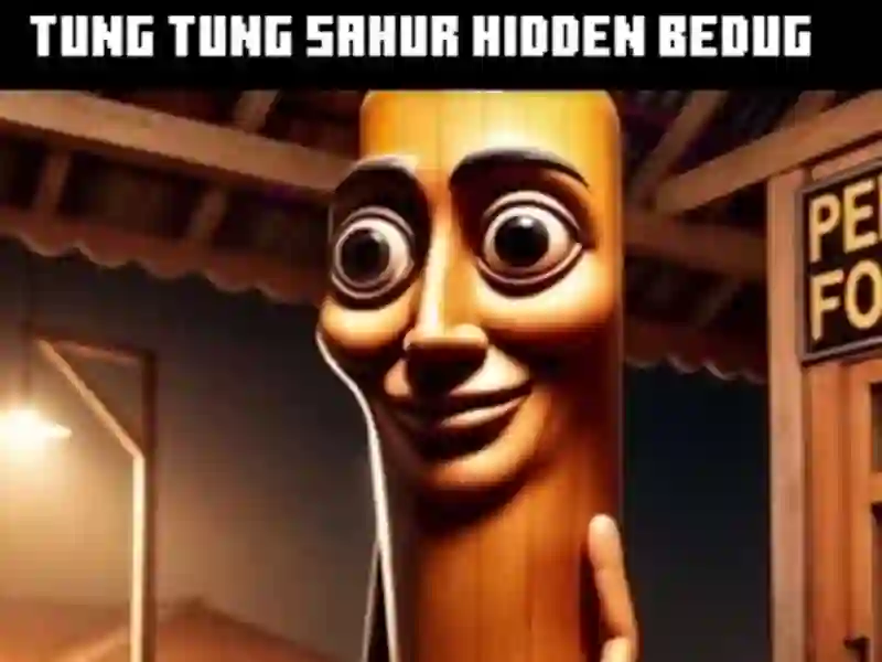 Spēle Tung Tung Sahur slēptā gulta online