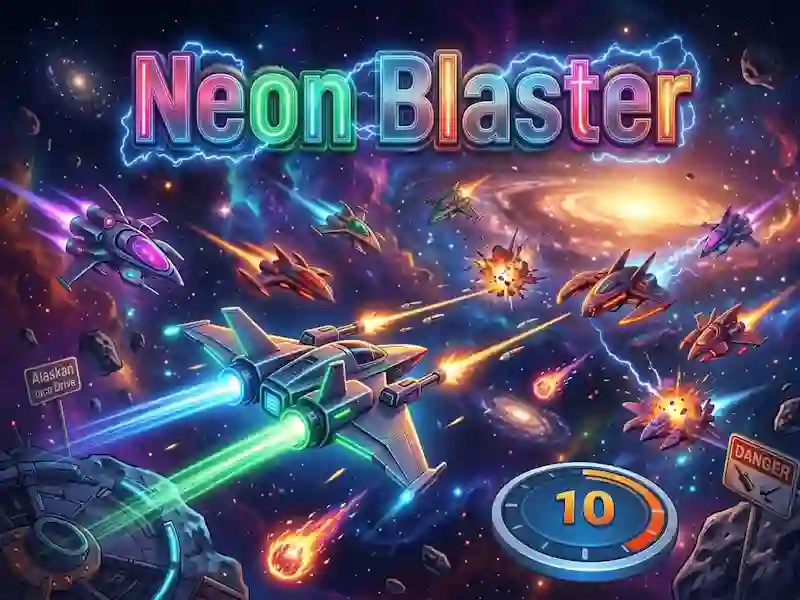 Spēle Neona Blaster online