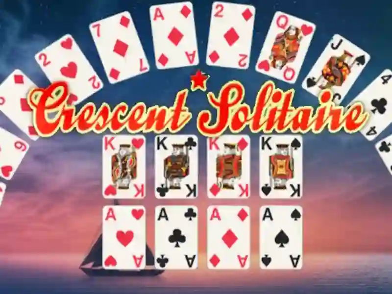 Spēle Pusmēness Solitaire online Spēle Pusmēness Solitaire online