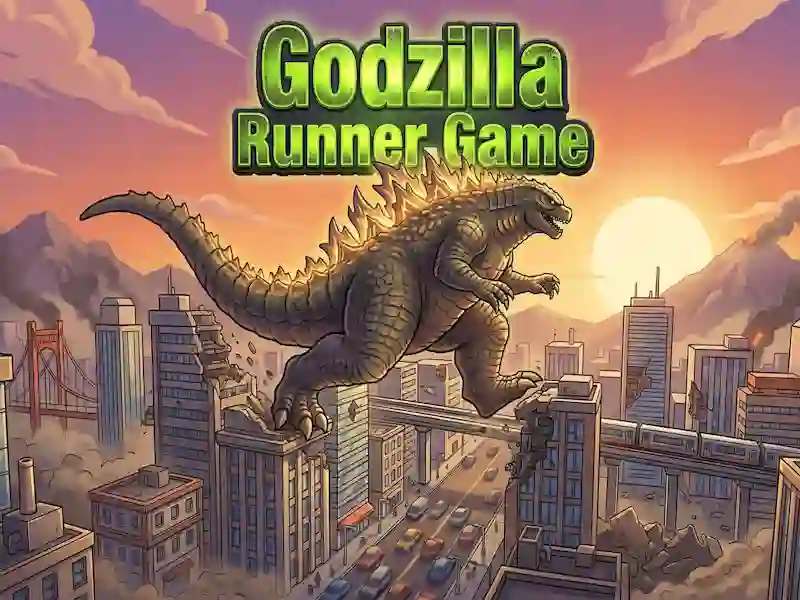 Spēle Spēle Godzilla Runner online