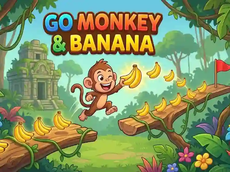 Spēle Go monkey & Banana online