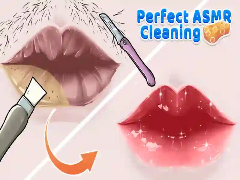 Spēle Lieliska asmr tīrīšana online