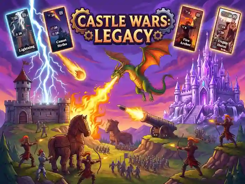 Spēle Castle Wars: Legacy online