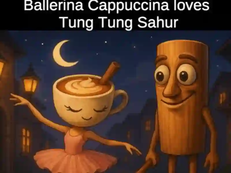 Spēle Ballerina Cappuccina mīl Tung Tung Sahur online