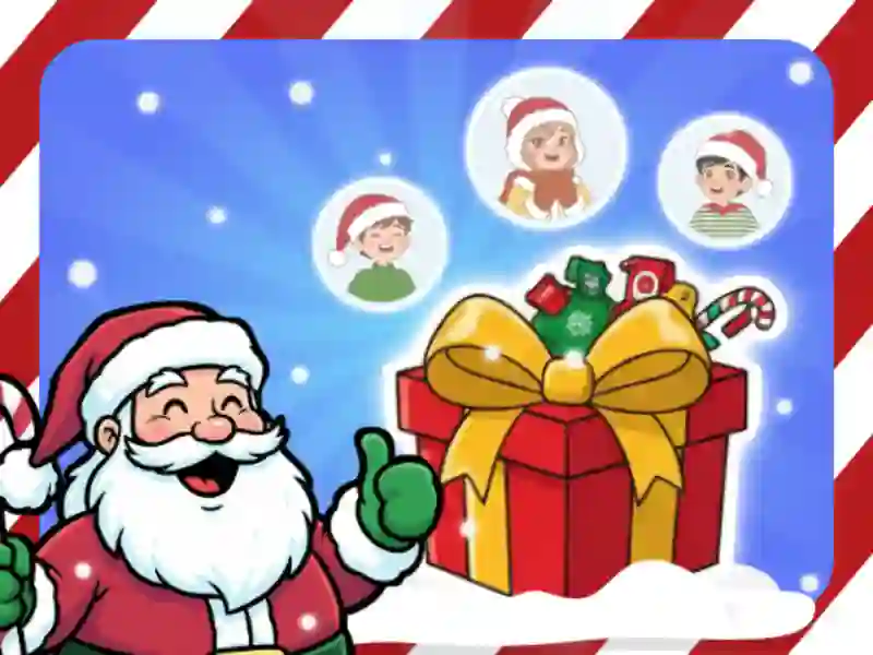 Spēle Gift Merge Santa World Tour online