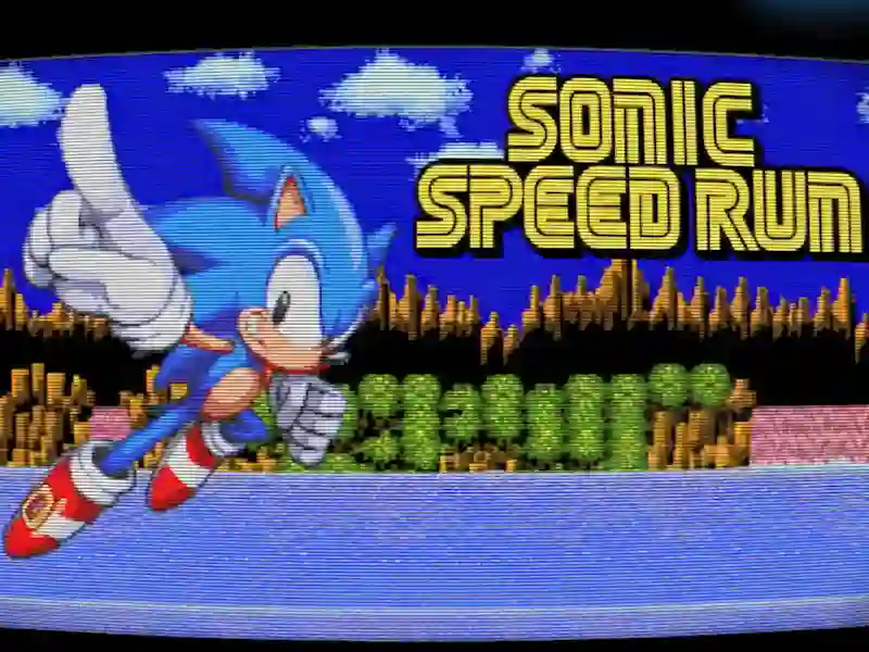 Spēle Sonic Speed Run online