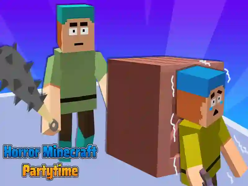 Spēle Šausmu minecraft partijas laiks online