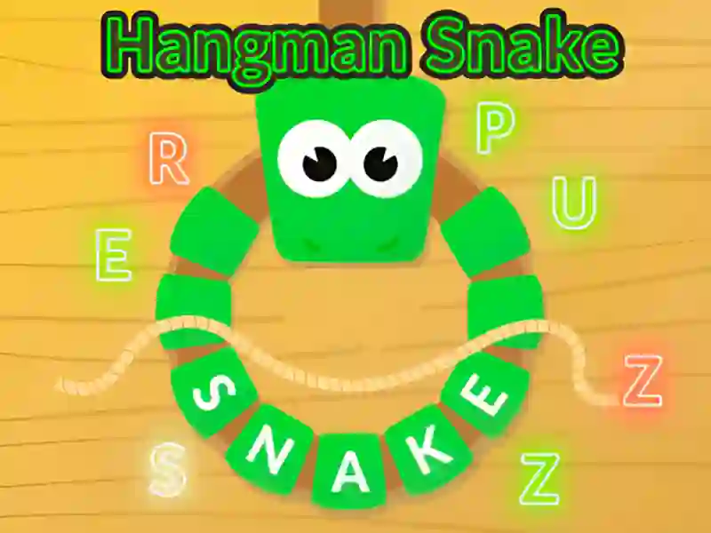 Spēle Hangman Snake online