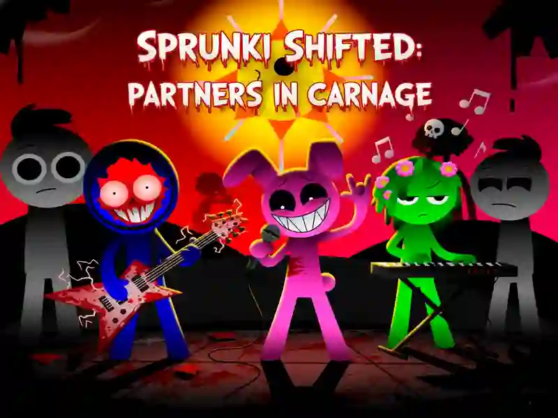 Spēle Sprunki Shifted: Carnage partneri online