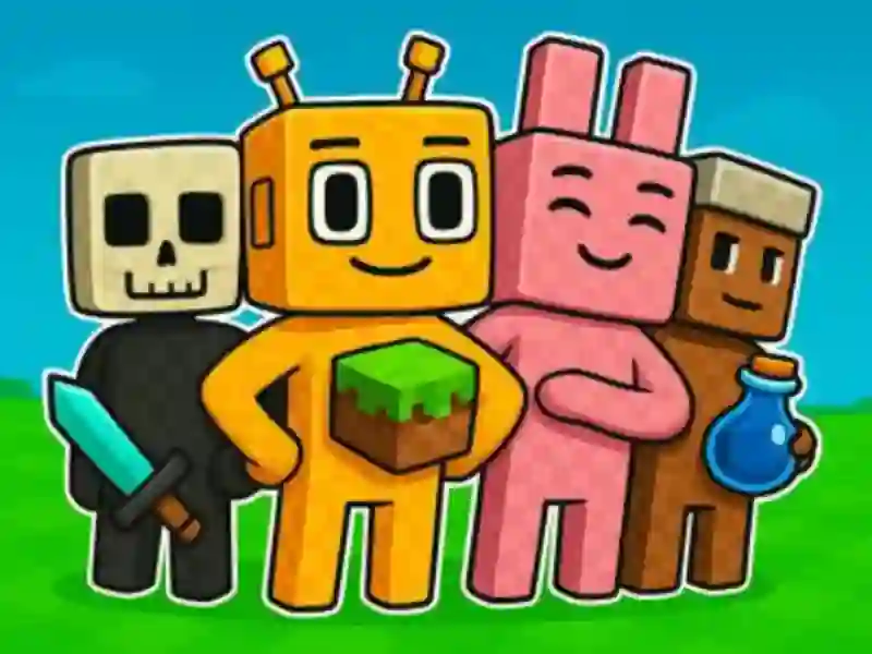 Spēle Sprunki Craft- Sandbox 3D online
