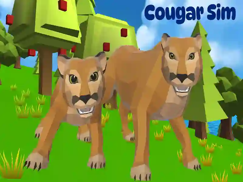 Spēle Cougar simulators: lielie kaķi online Spēle Cougar simulators: lielie kaķi online