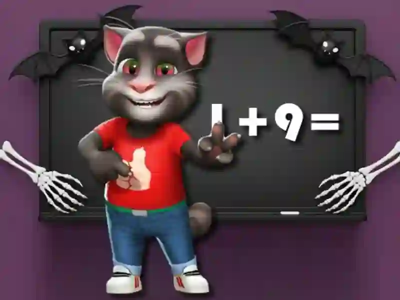 Spēle Helovīna Tom Math izaicinājums online Spēle Helovīna Tom Math izaicinājums online