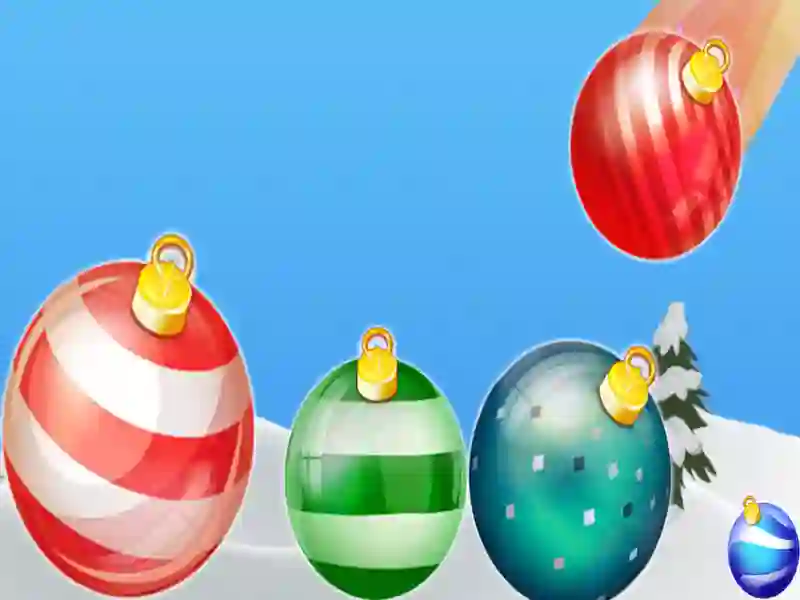 Spēle Puzles bumbiņas apvieno jauno gadu! online