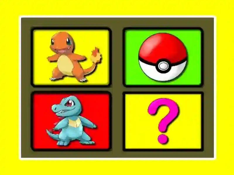 Spēle Pokemon atmiņas laiks online