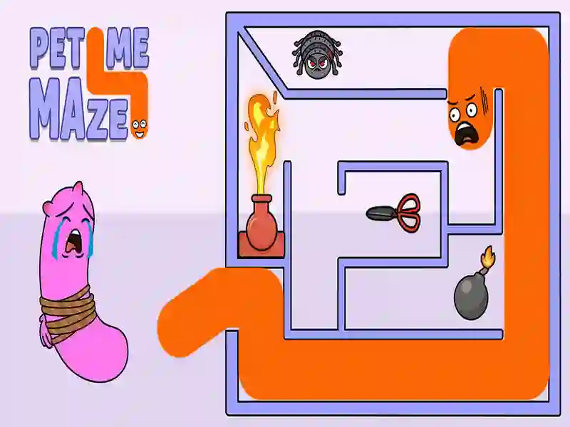 Spēle Pet Me Maze online