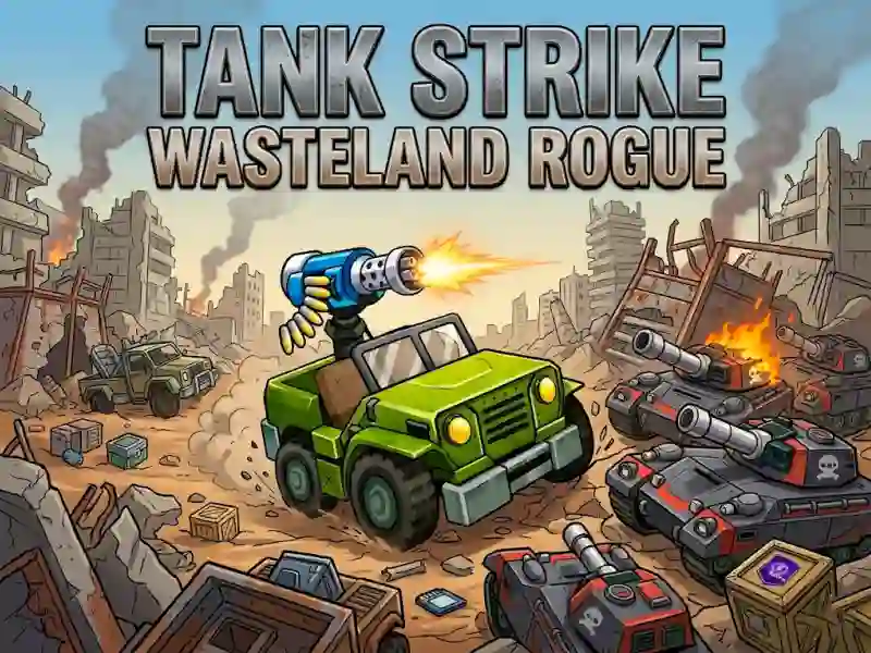 Spēle Tank Strike Wasteland Rogue online
