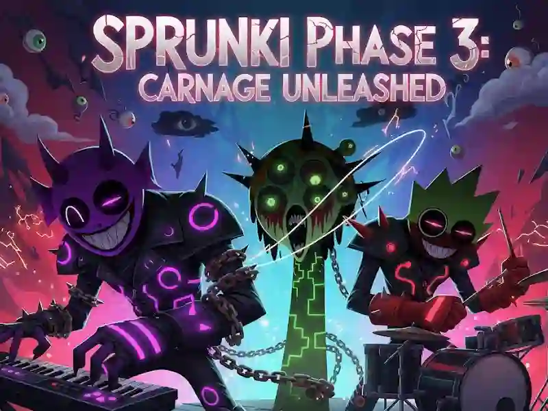 Spēle Sprunki 3. fāze: Carnage turpinās online