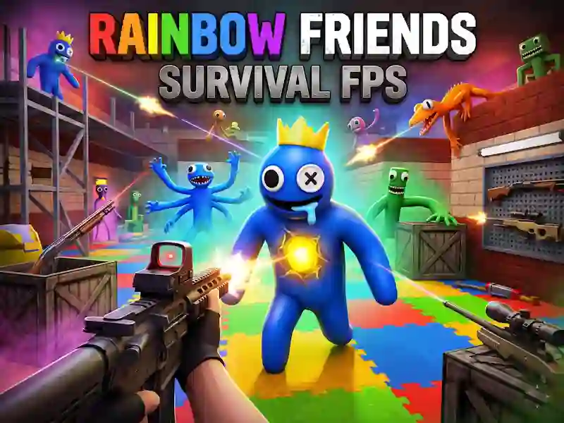 Spēle Rainbow Friends Survival FPS online