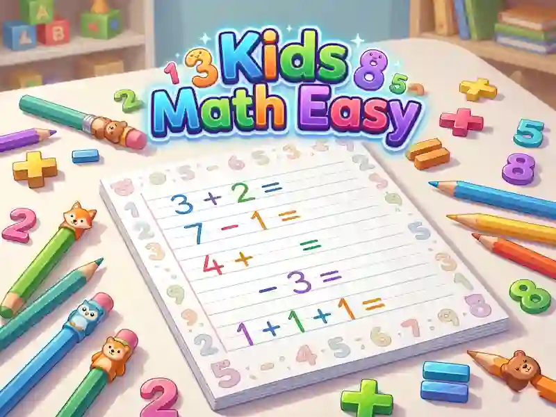 Spēle Kids Math Easy online