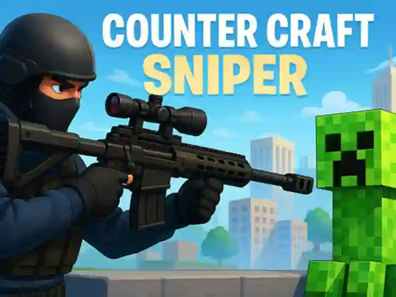 Spēle Counter Craft Snaiperis online