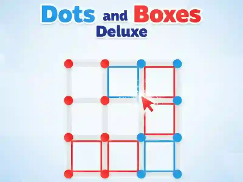 Spēle Dots and Boxes Deluxe online