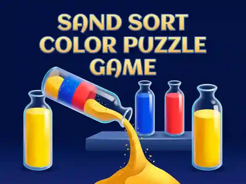 Spēle Sand Sort Color Puzzle Game online