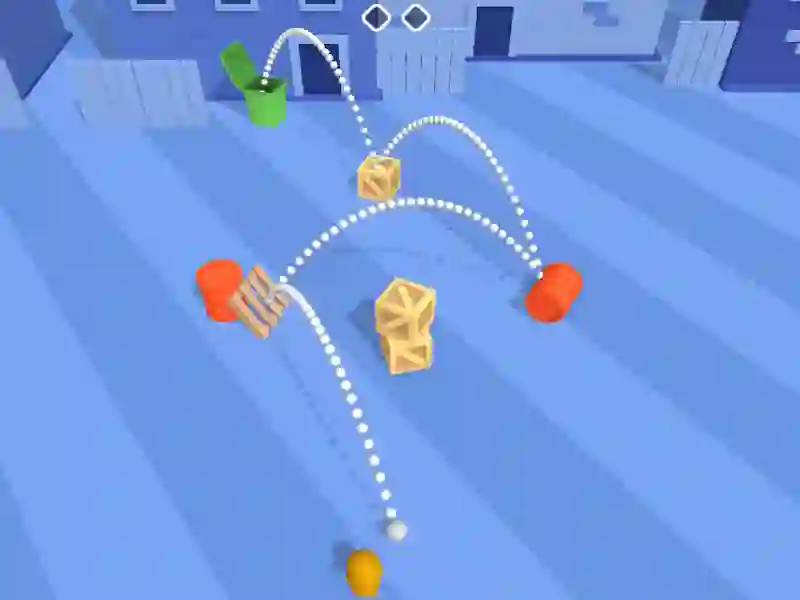 Spēle Iet garām bumbiņai 3d online