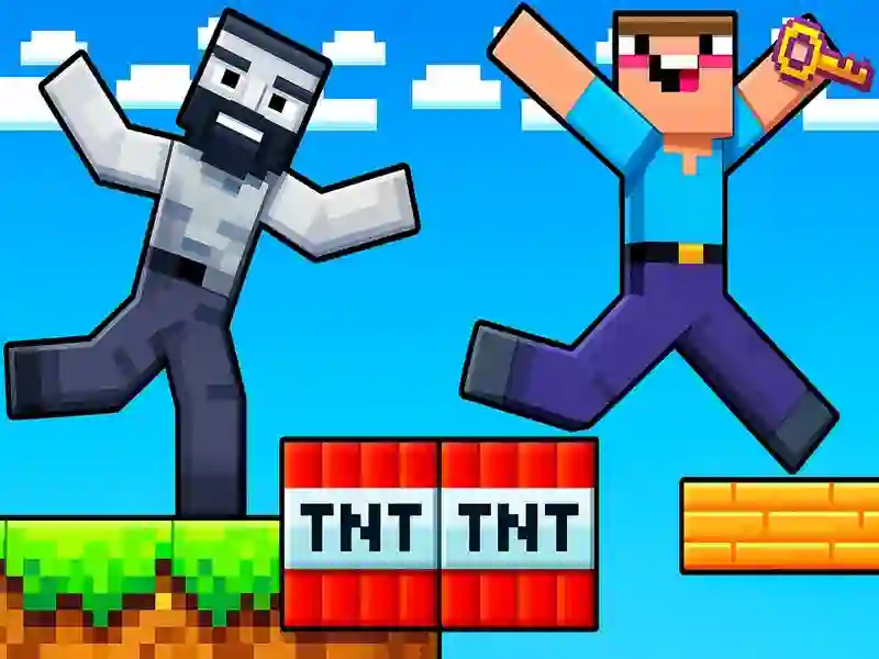 Spēle Noob: Parkour triki online Spēle Noob: Parkour triki online