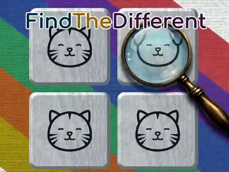 Spēle FindThe Different online