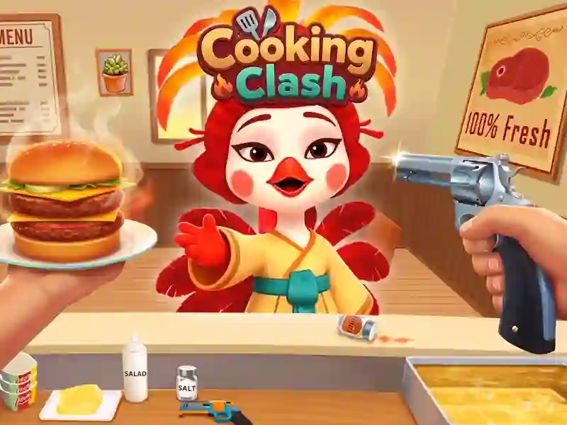 Spēle Cooking Clash online