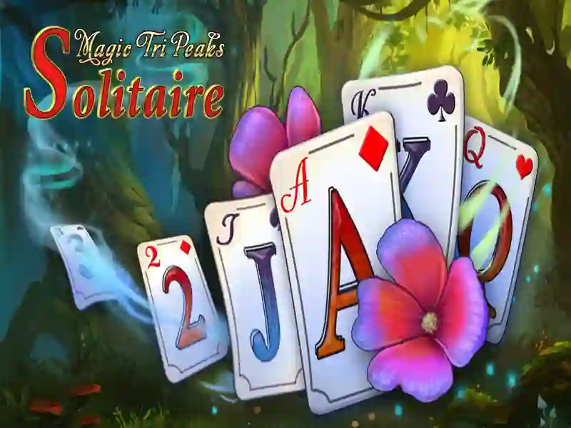 Spēle Magic Tri Peaks Solitaire online