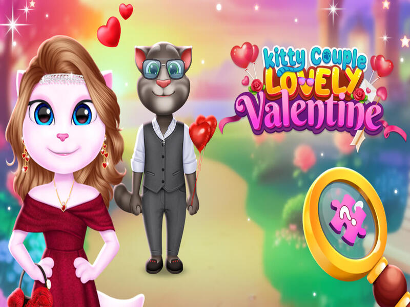 Spēle Kitija pāris jauki Valentīns online