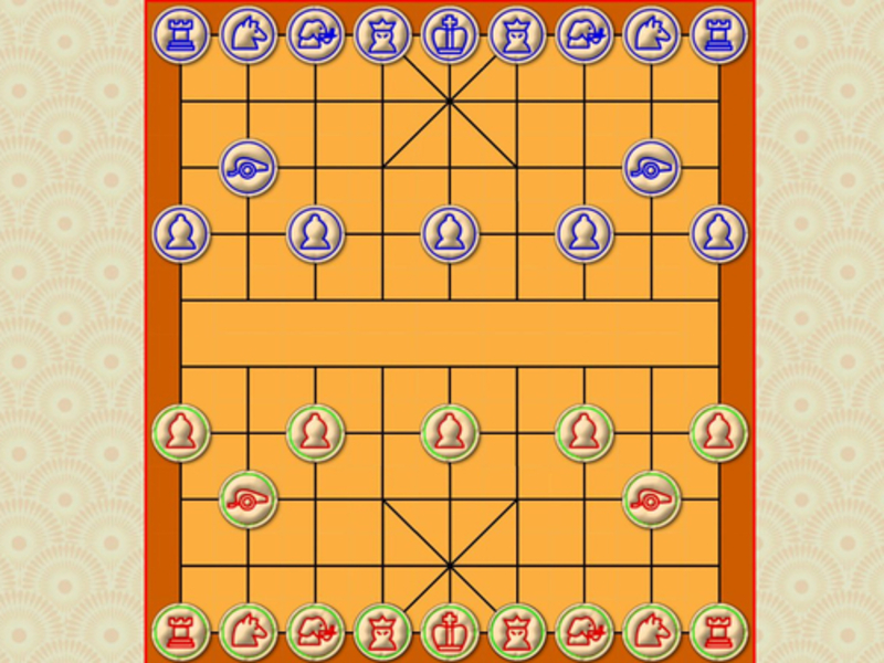 Spēle Xiangqi ķīniešu šaha duelis online