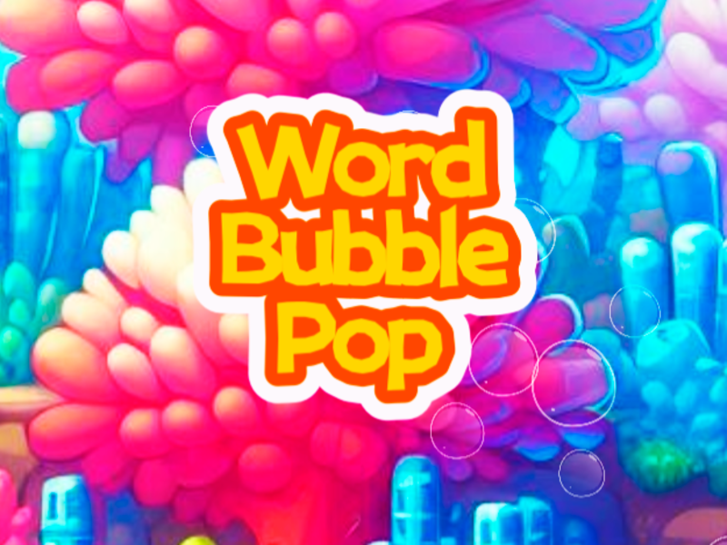Spēle Vārdu burbuļa pops online