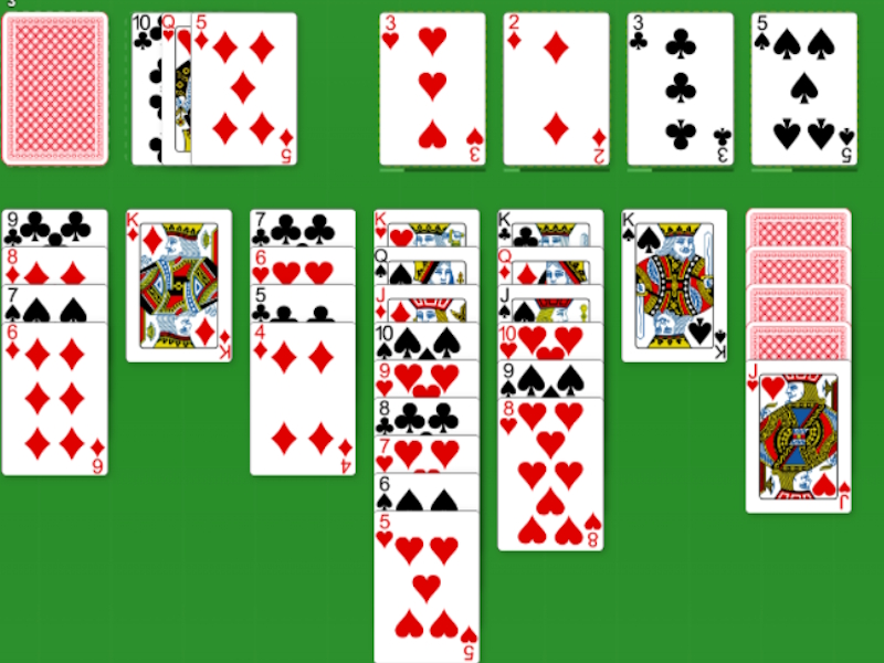 Spēle Kartes meklējumi: Solitaire online