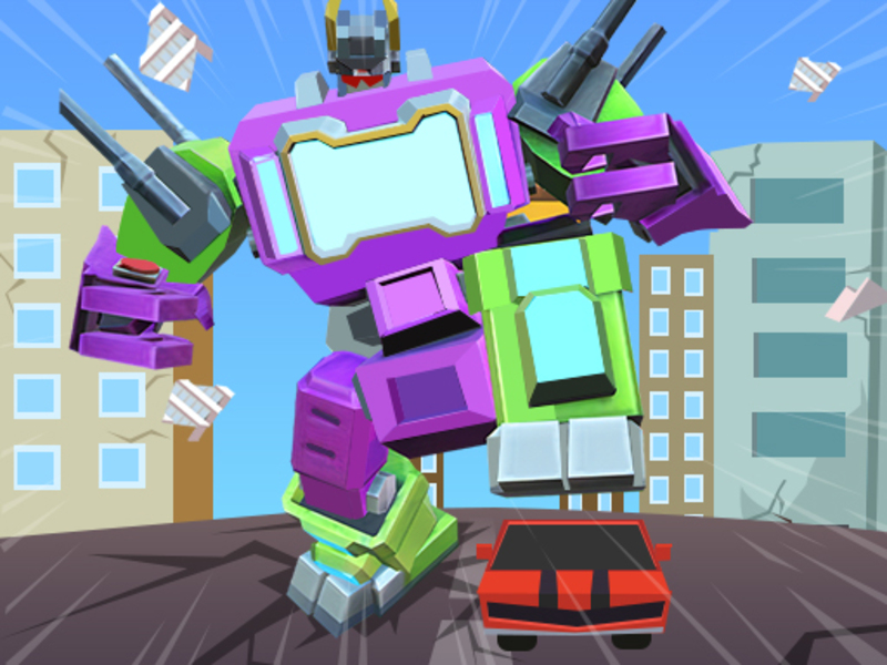 Spēle Super robots Čogokins online