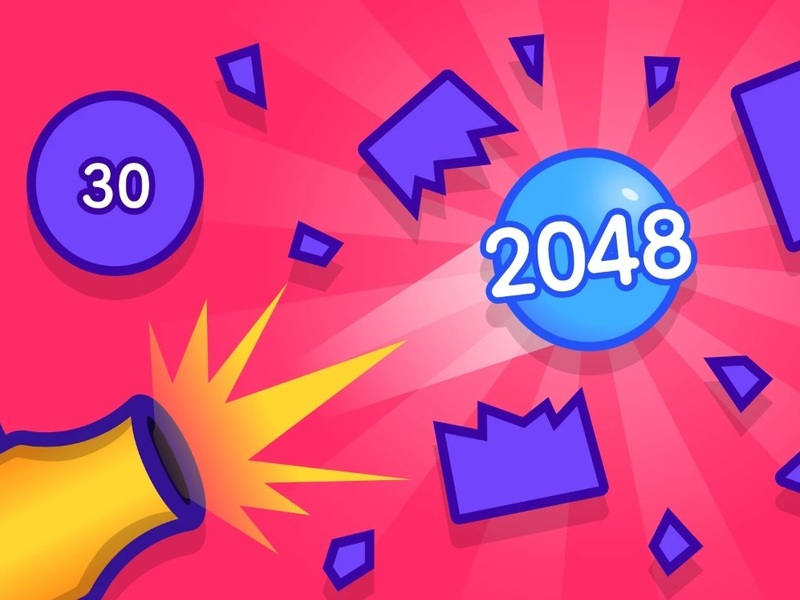 Spēle 2048 bloku iznīcināšana online