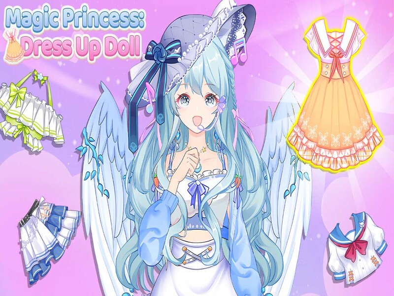 Spēle Burvju princese saģērbj lelli online
