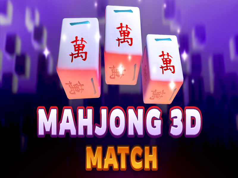 Spēle Mahjong 3D mačs online