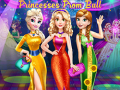 Spēle Princeses Izlaiduma Ballīte online