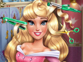Spēle Gulējošā princese: Reālas frizūras online