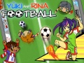 Spēle Yuki un Rina Futbols online