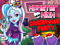 Spēle Monster High Ziemassvētku ballīte online