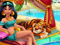 Spēle Arābu princese peldbaseinā online